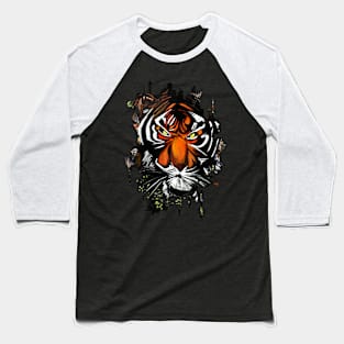 Tiger Stare Baseball T-Shirt